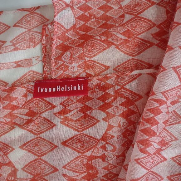 Ivana Helsinki Bambi Summer Scarf Semi Sheer 28x72 - Picture 6 of 7